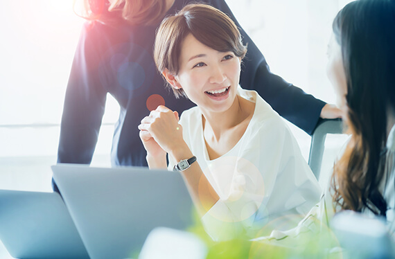 女性の活躍支援・民間資格発行のイメージ